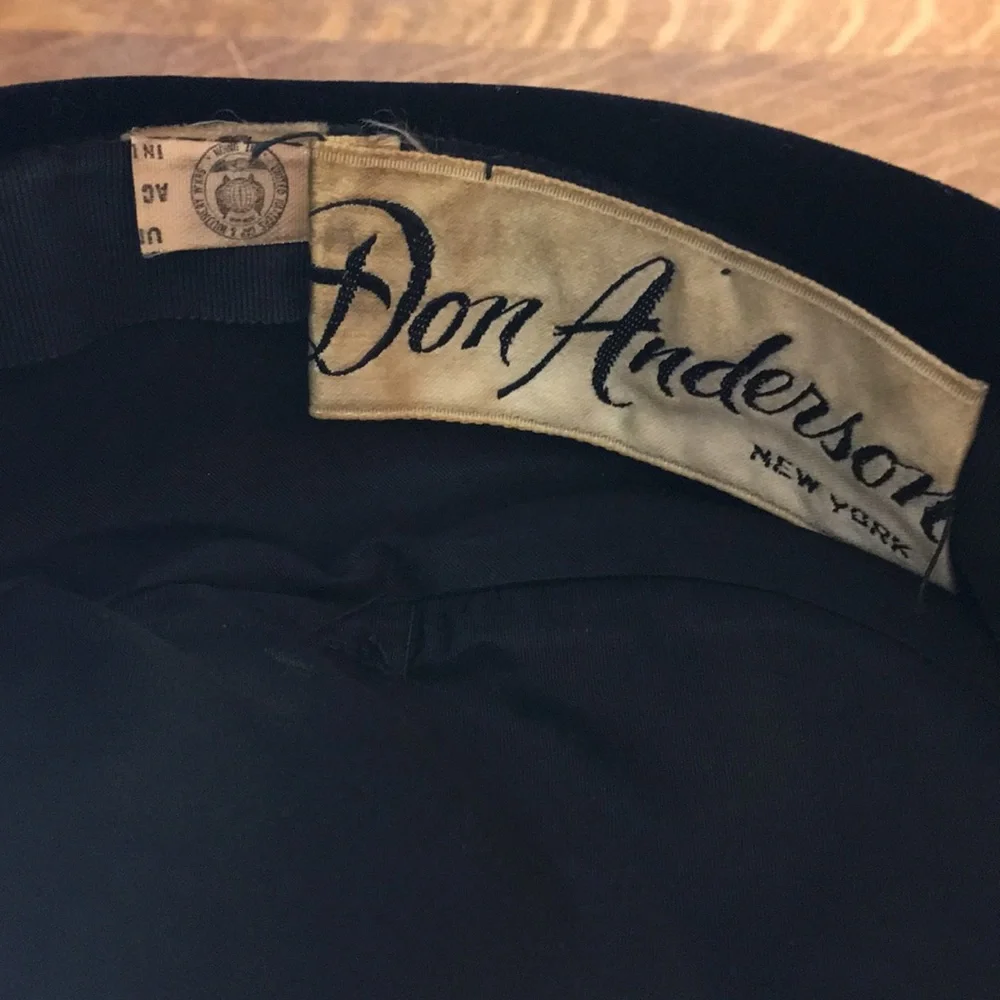 Vintage Mid Century Don Anderson Black Pil… - Picture 7 of 8